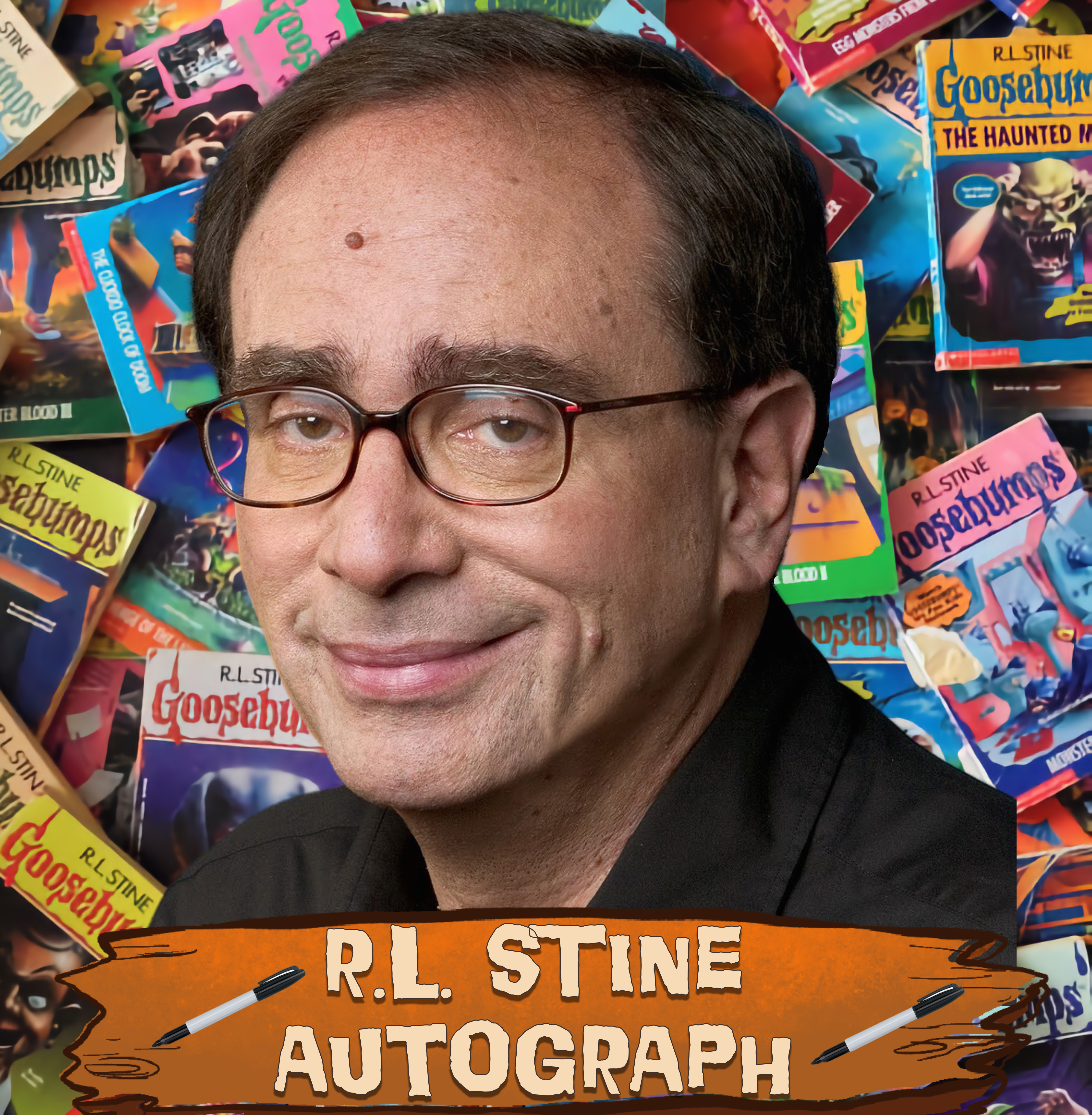 R.L. Stine AUTOGRAPH