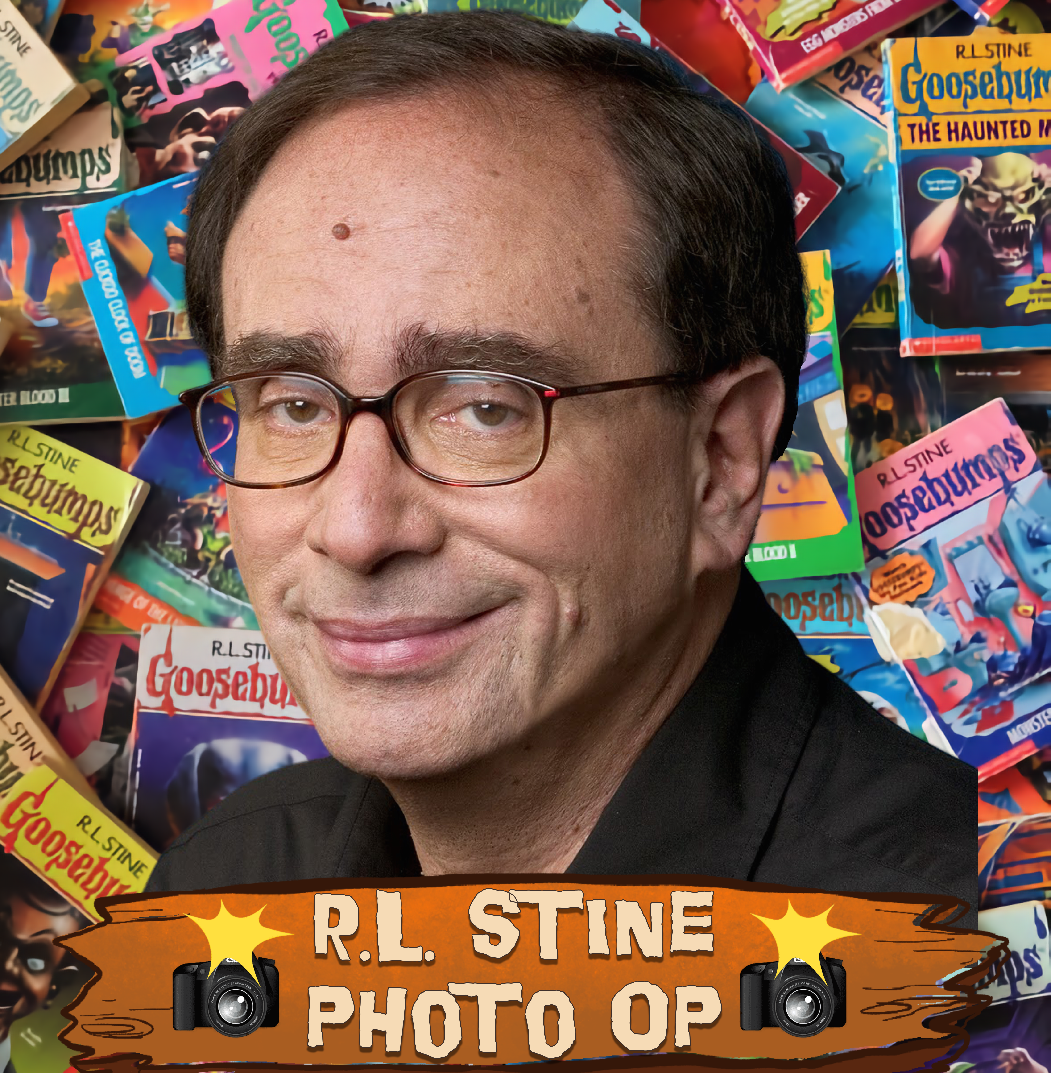 R.L. Stine PHOTO OP