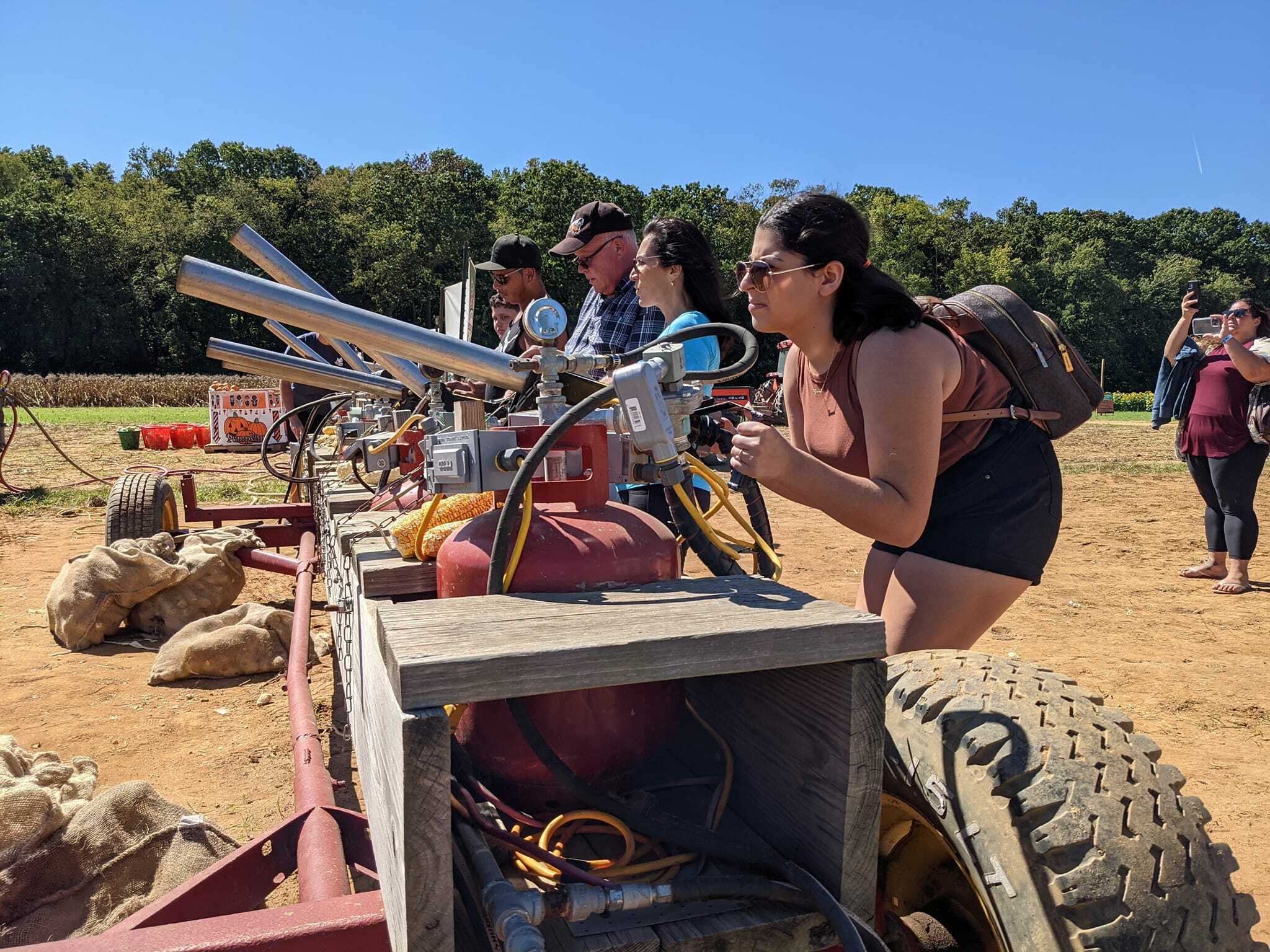 Cannons and Blasters at Von Thun's Farms