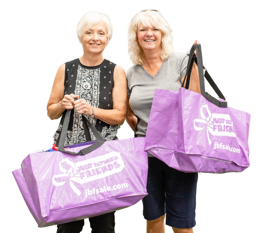 Purple JBF XL Reusable Shopping Tote