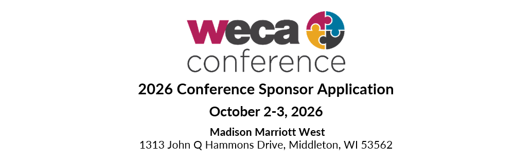 2026 WECA Conference Sponsor Registration Form
