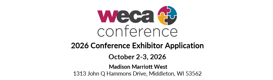 2026 WECA Conference Exhibitor Registration Form