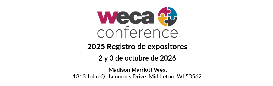 2026 WECA Conference Exhibitor Registration Form - SPA