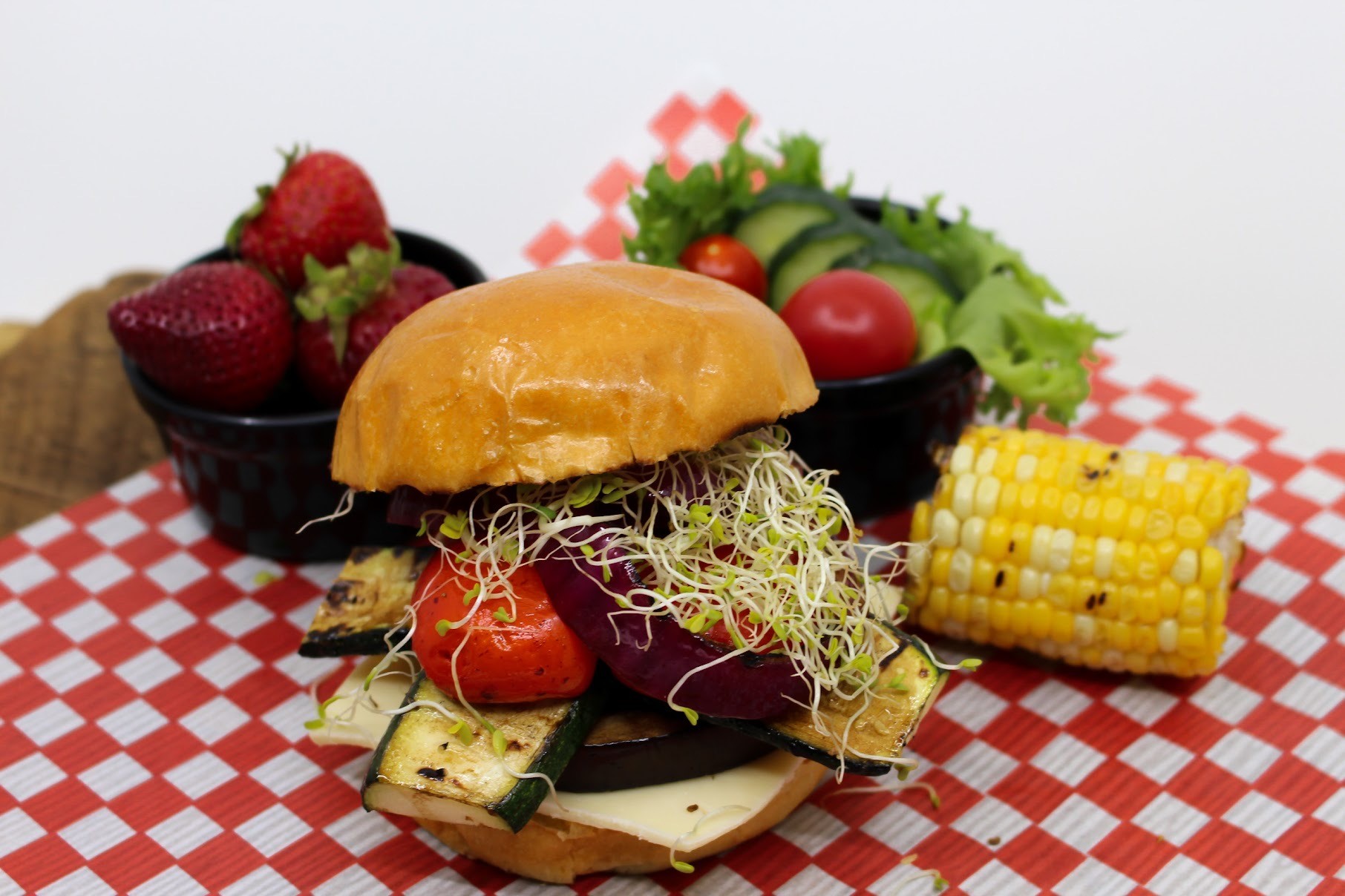 Le Végé Burger de la ferme