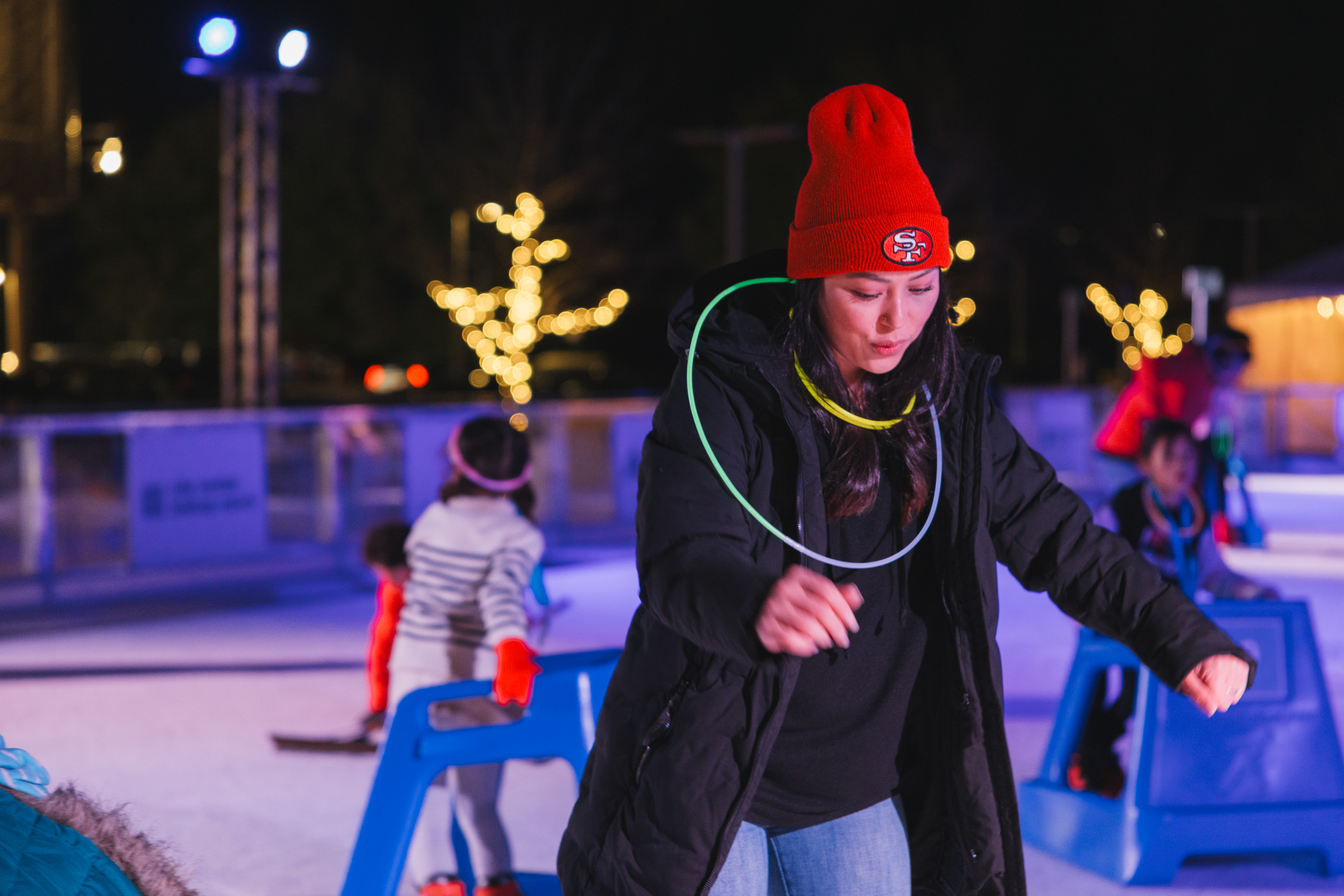 Holiday skating