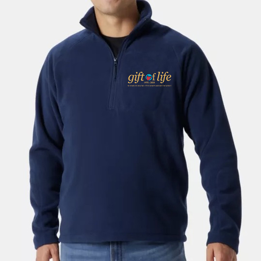 Gift of Life Commemorative Half-Zip Fleece