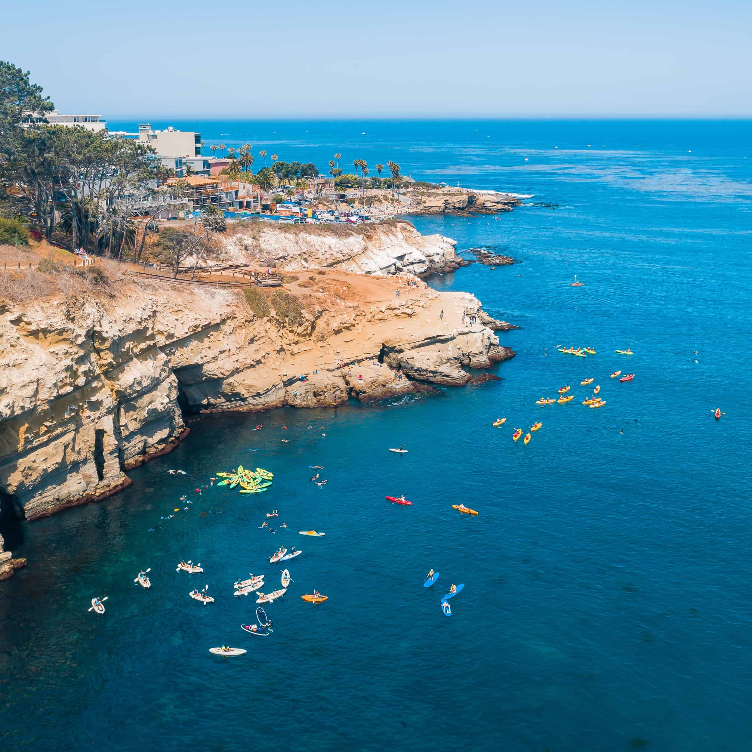 Kayaking La Jolla Cove
