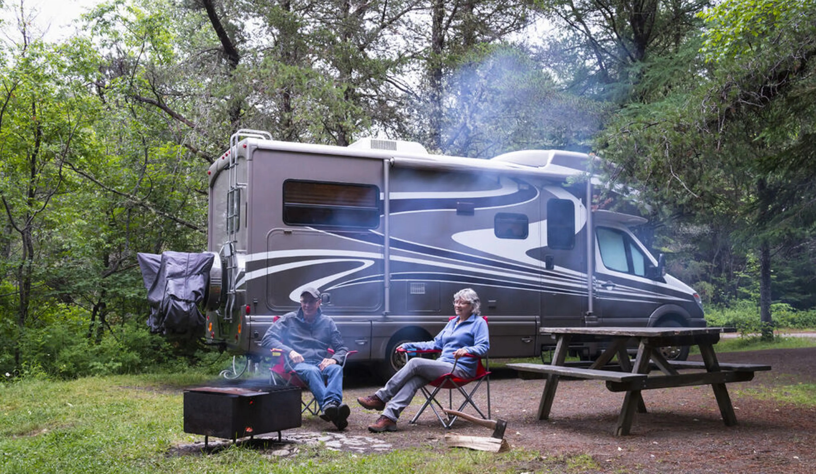 Add-on: RV Hookup Powered Campsite with potable water