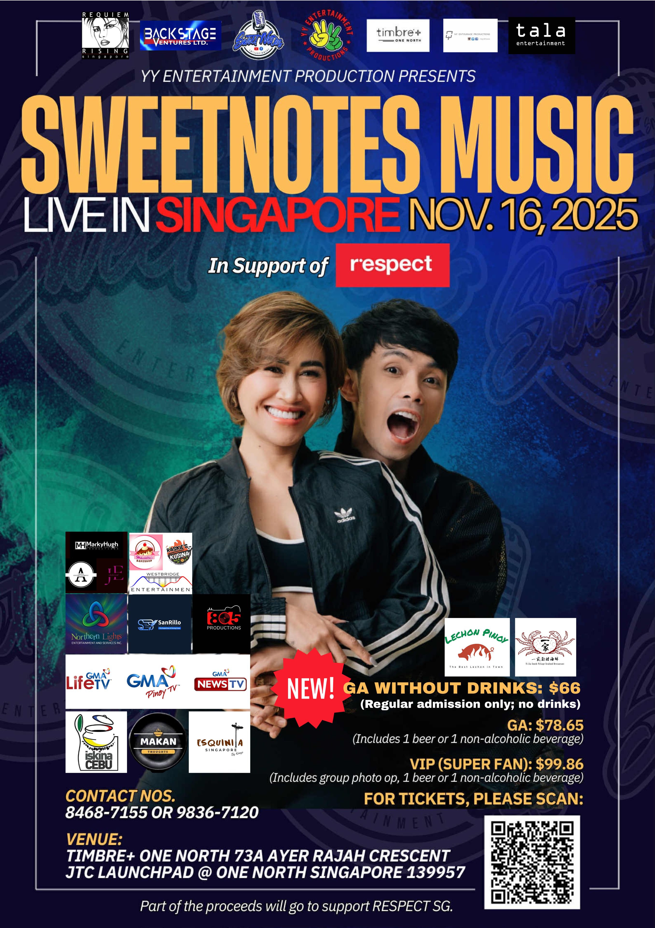 SWEETNOTES MUSIC LIVE IN SINGAPORE