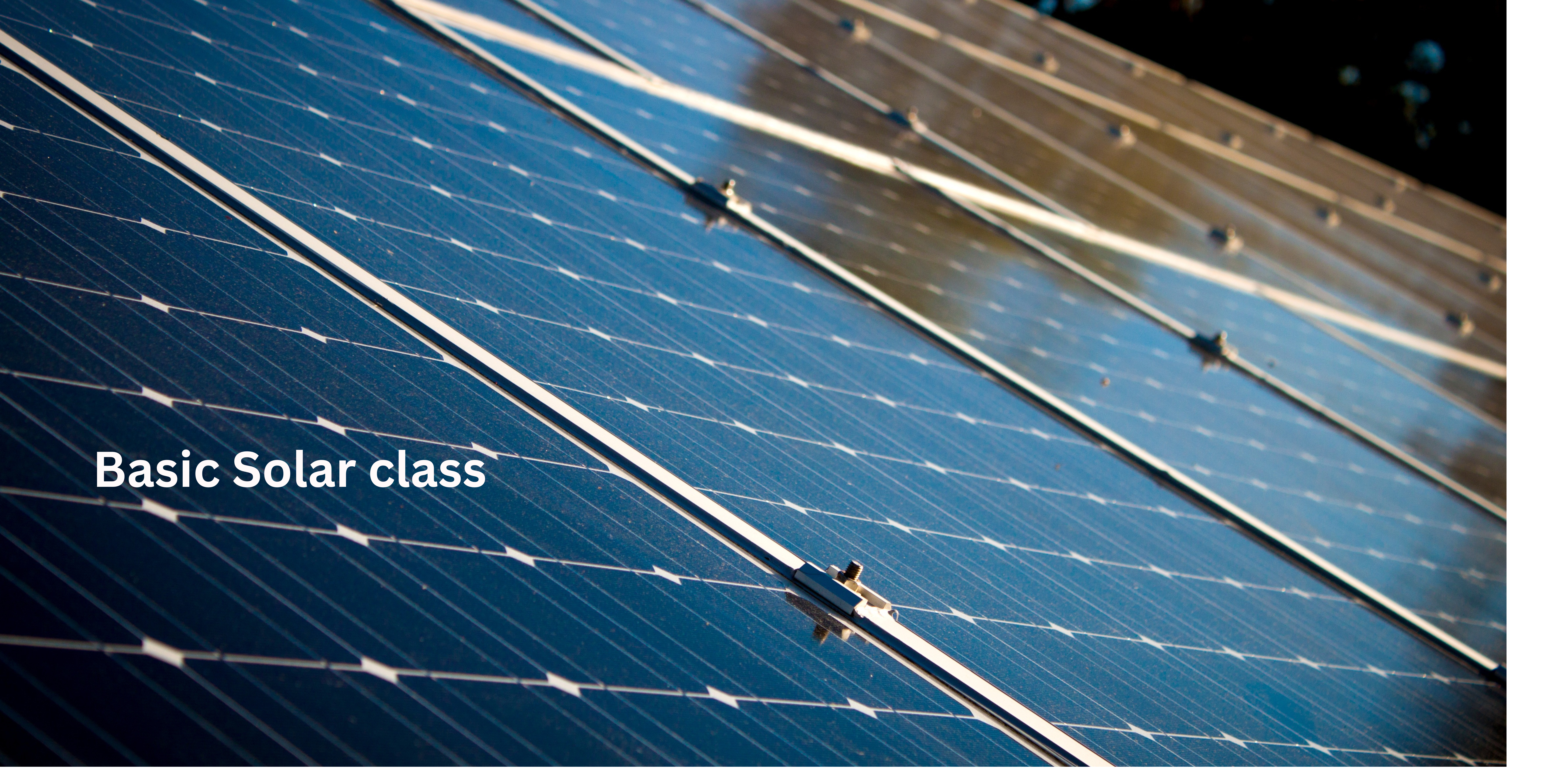 Solar Energy Basics