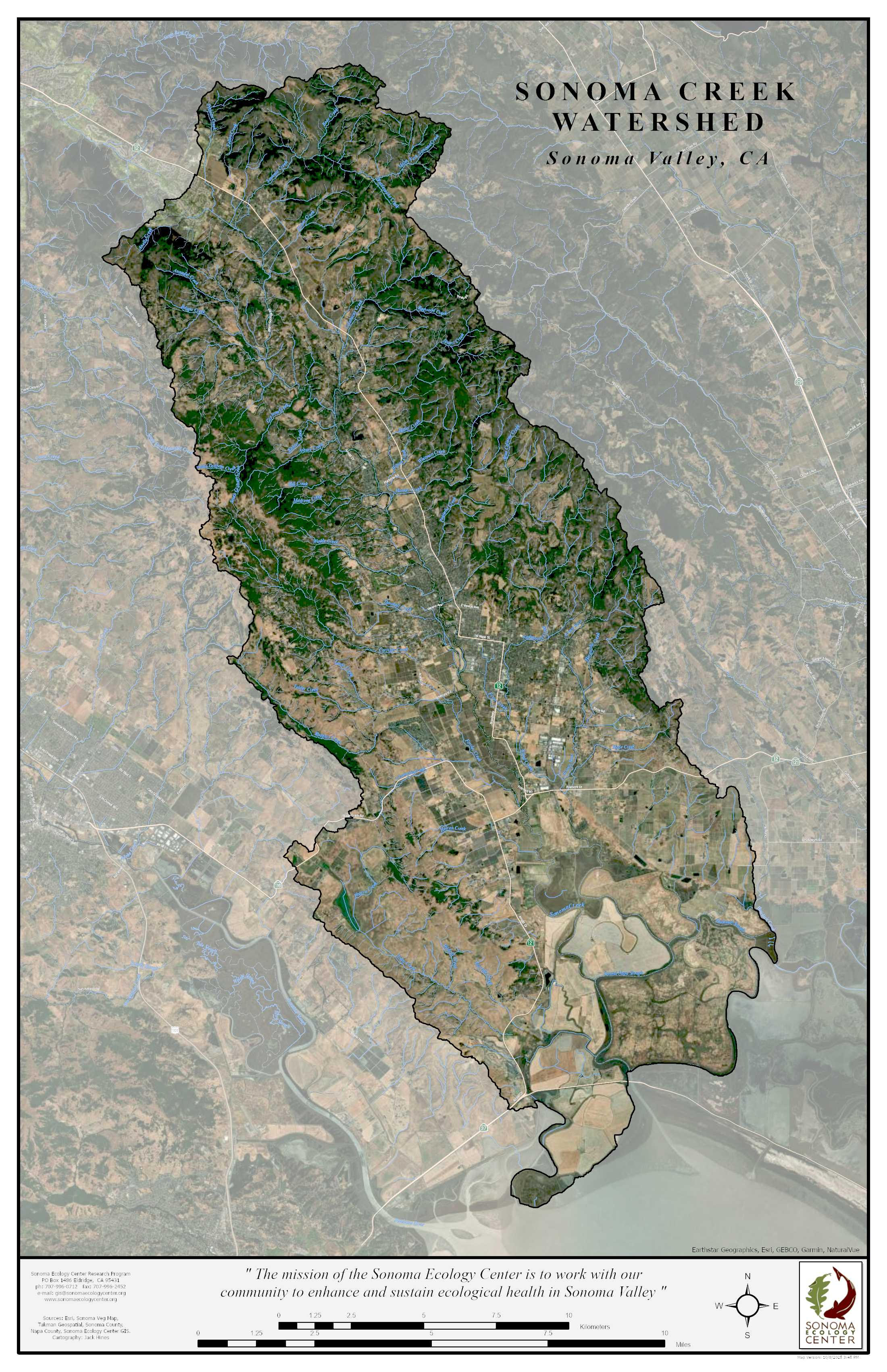 Sonoma Watershed Maps