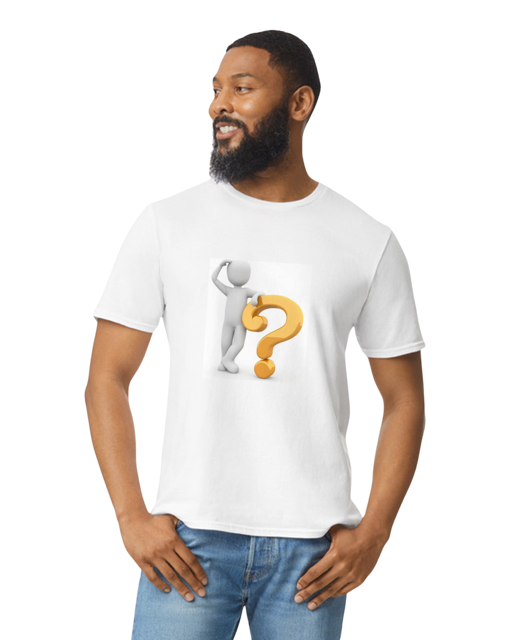 White Adult T-shirt for Tie Dye