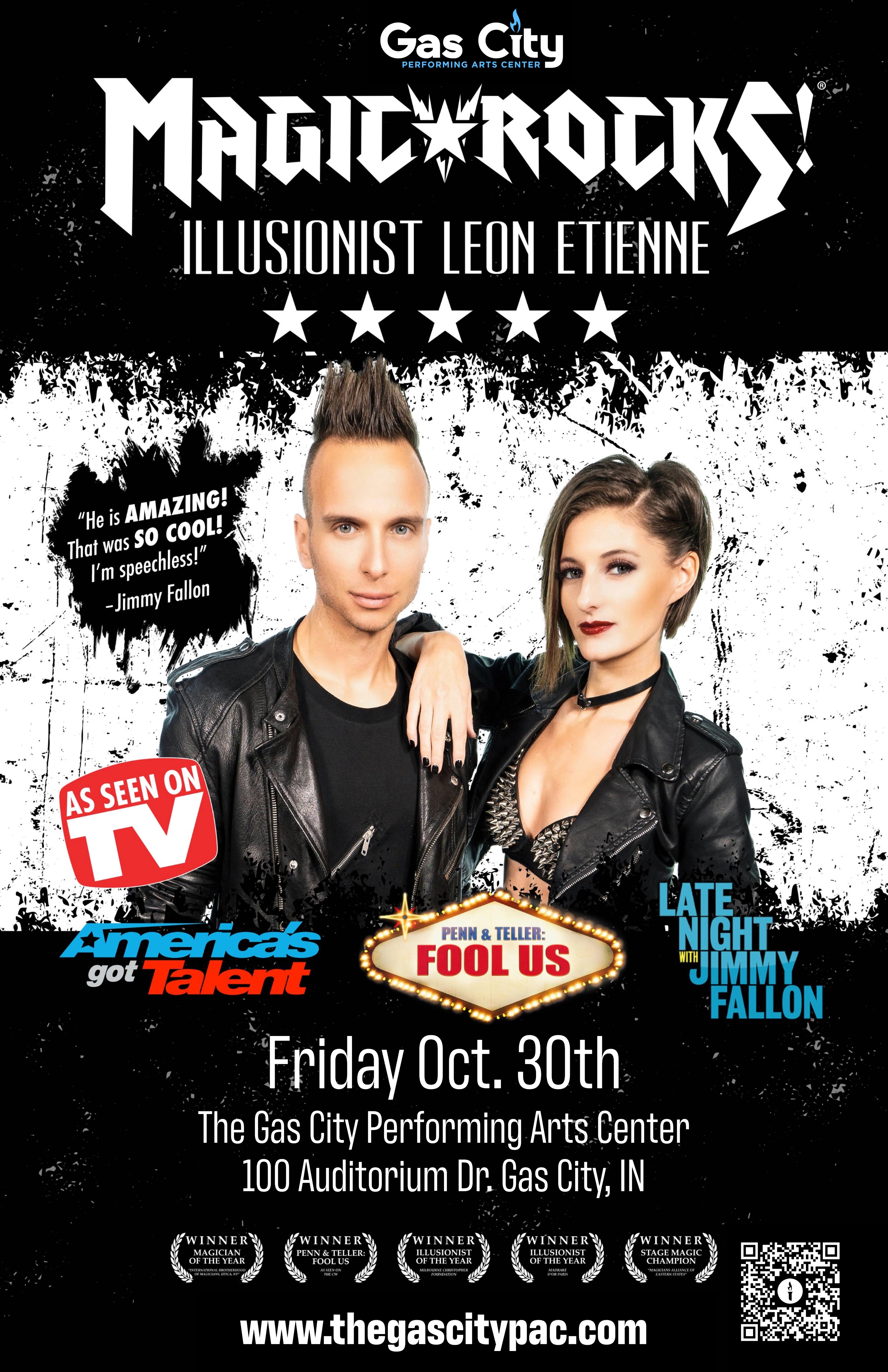 MAGIC ROCKS! Illusionist Leon Etienne
