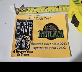 Hysterim Haunted Cave 25th Year Patch
