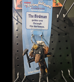 Bird Man String Doll