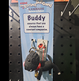 Buddy Dog String Doll