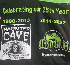 25th Year Hysterium  t-shirt