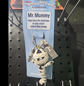 Mr Mummy String Doll