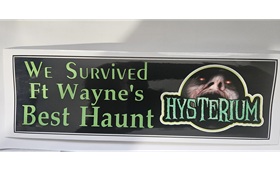 We Survived Hysterium Bumper Sticker