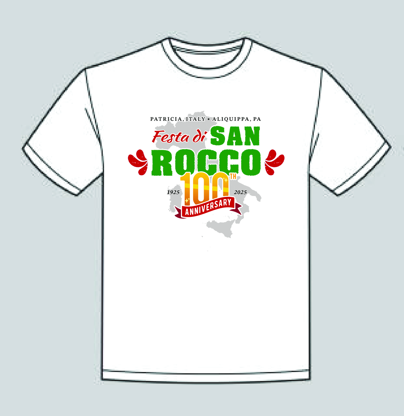 2025 San Rocco Festa T-Shirt