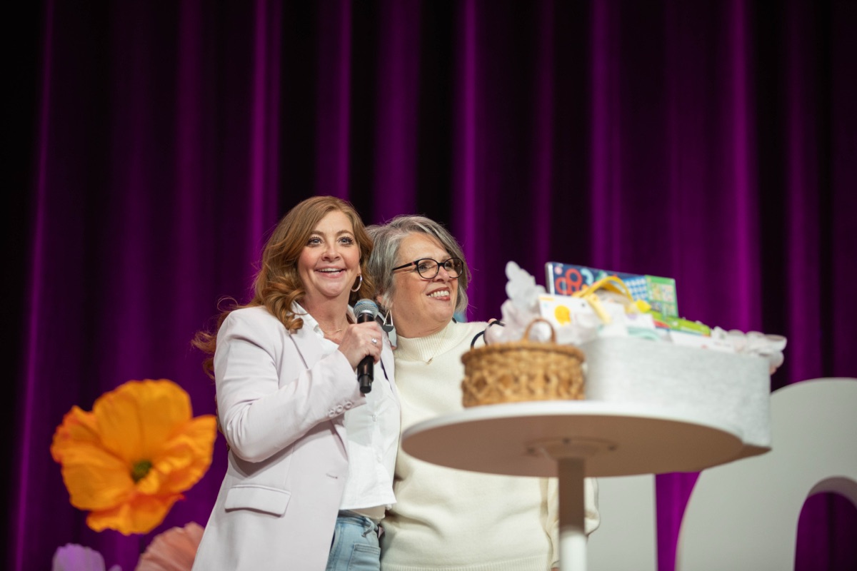 A joyful moment with MORE conference speakers
