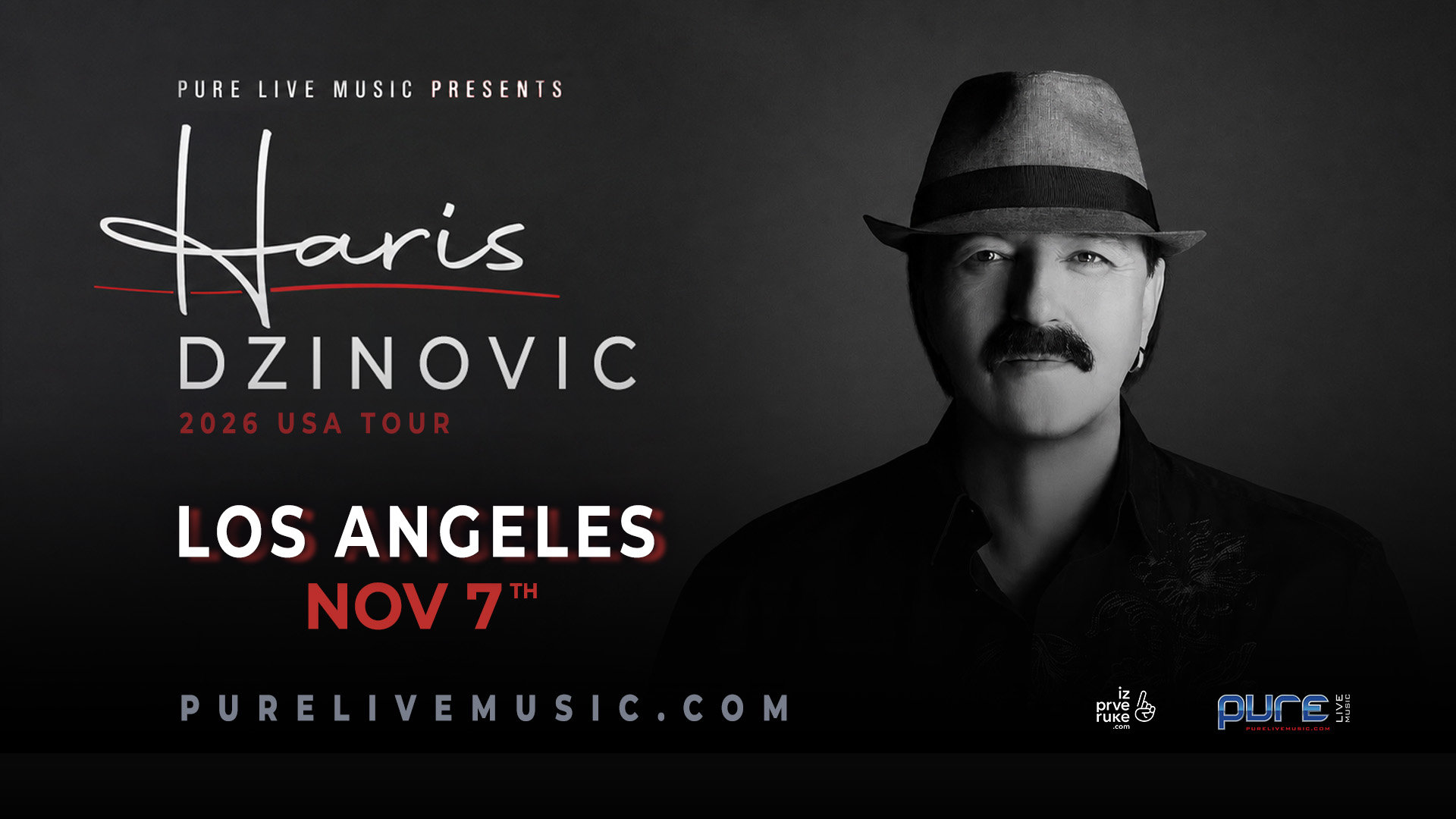 Haris Dzinovic - Live in Los Angeles, November 7, 2026