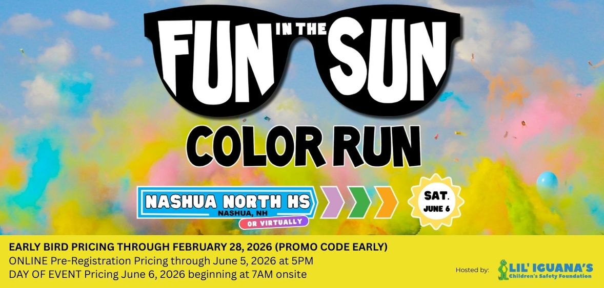 Fun in the Sun Color Run- June 6, 2026