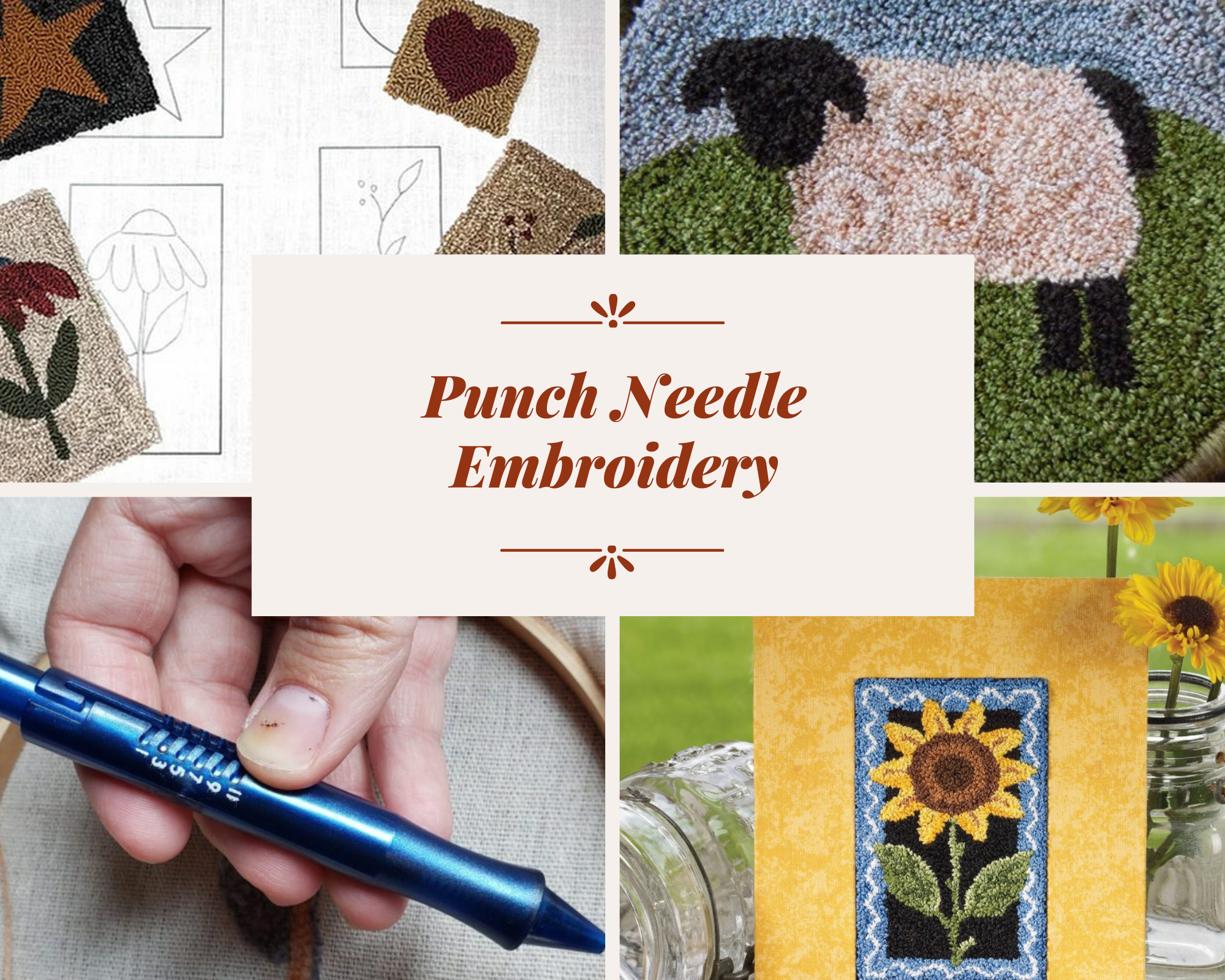 Punch Needle Embroidery