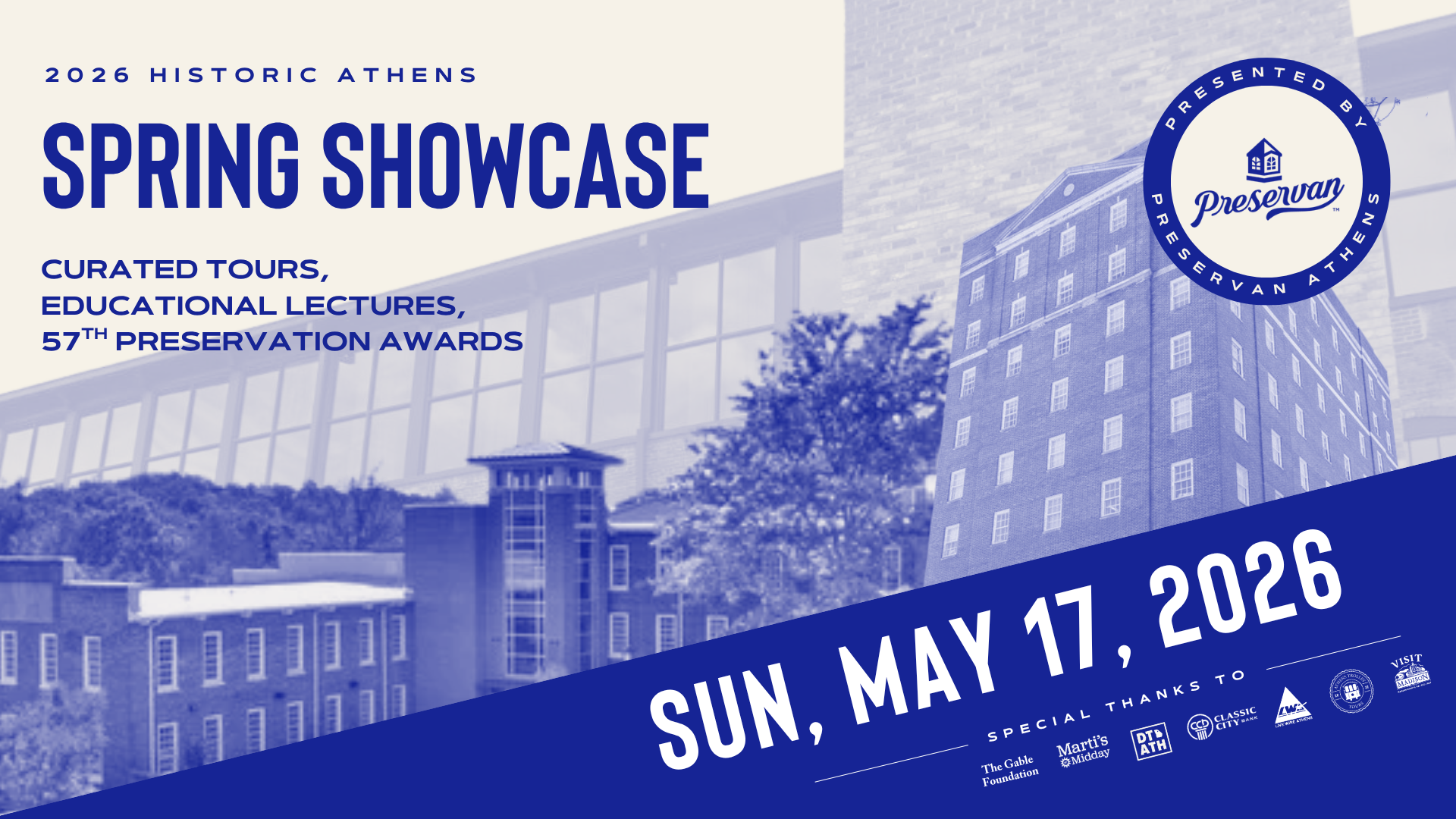 2026 Historic Athens Spring Showcase