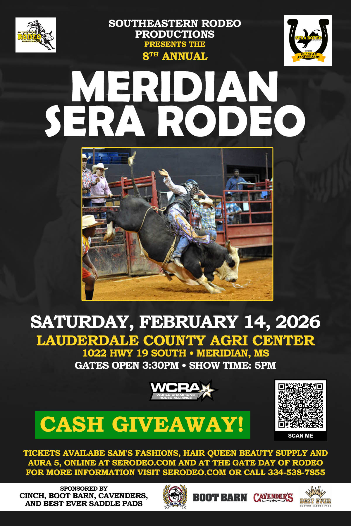 8TH ANNUAL MERIDIAN SERA RODEO