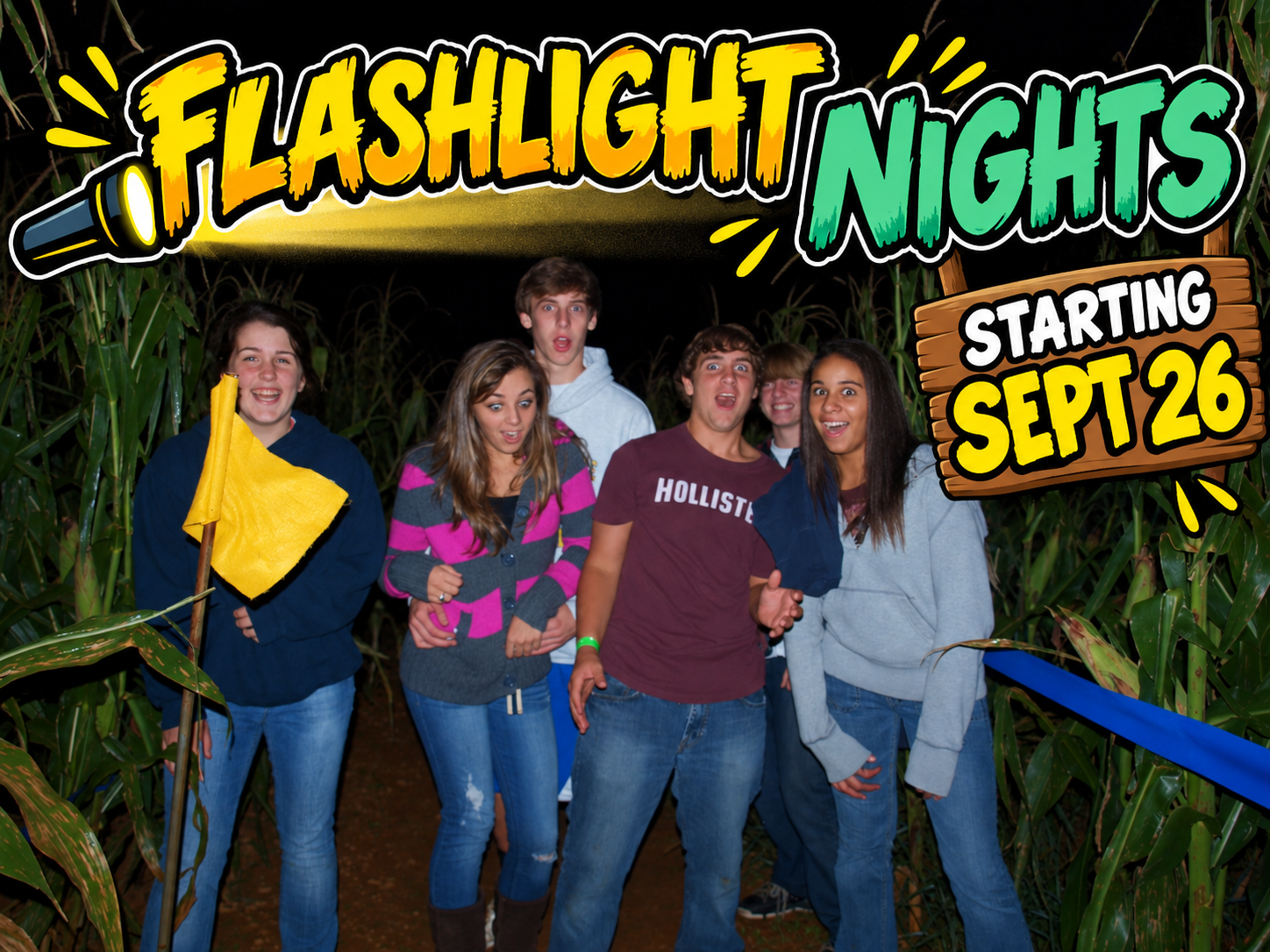 Flashlight Nights on September 26