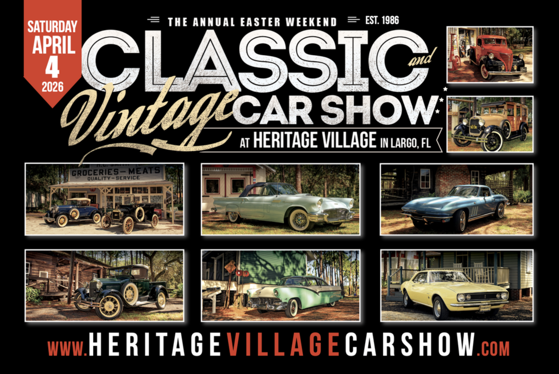 2026 Heritage Village Car Show (2026 HVCS)