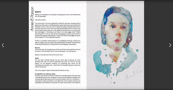 Frantic Beauty Artifact Publication - Book Collection