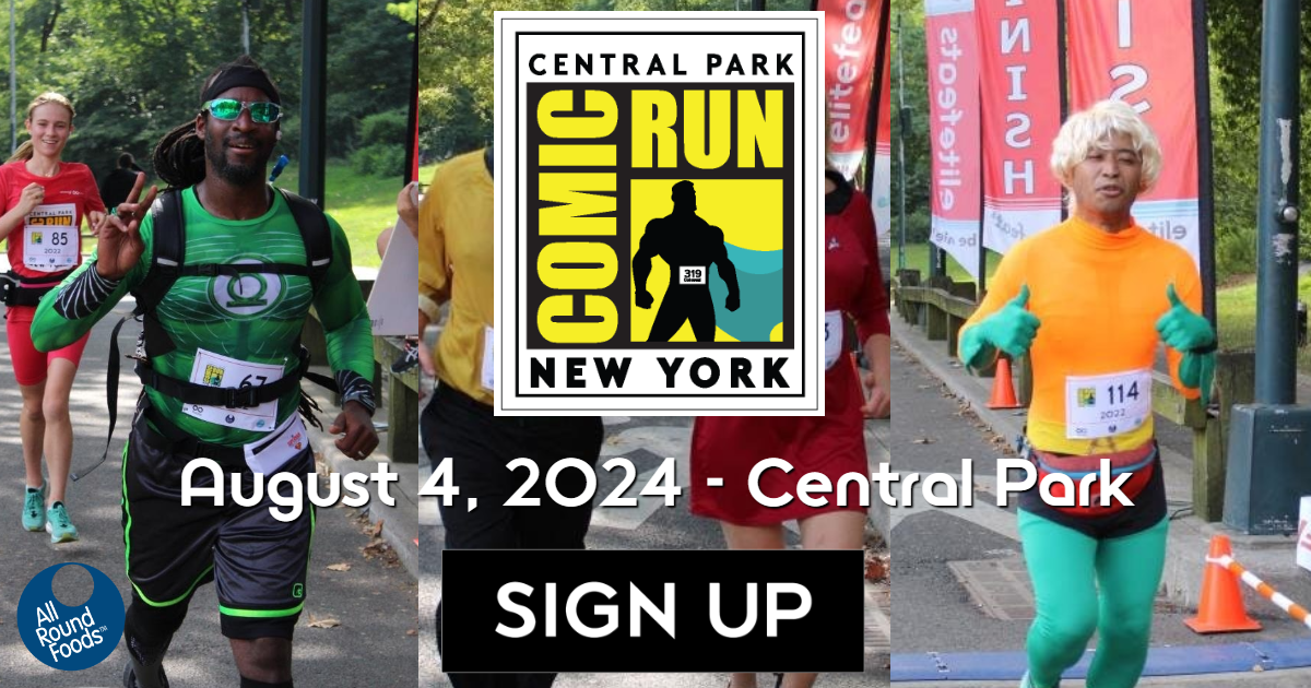 2024 Never Stop Running Foundation Comic Run 5K 10K Central Park