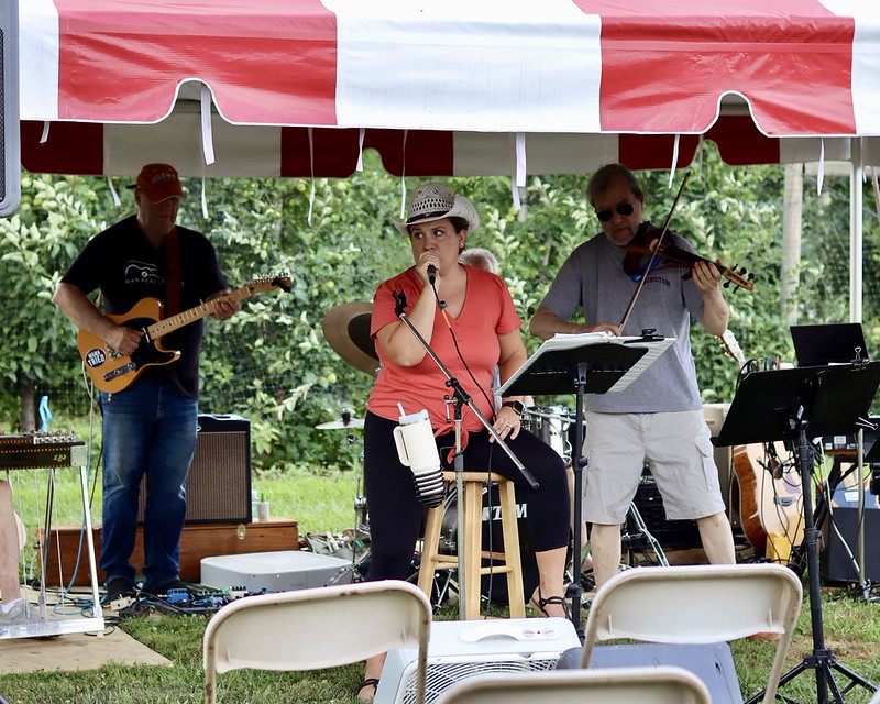 Live music on the farm