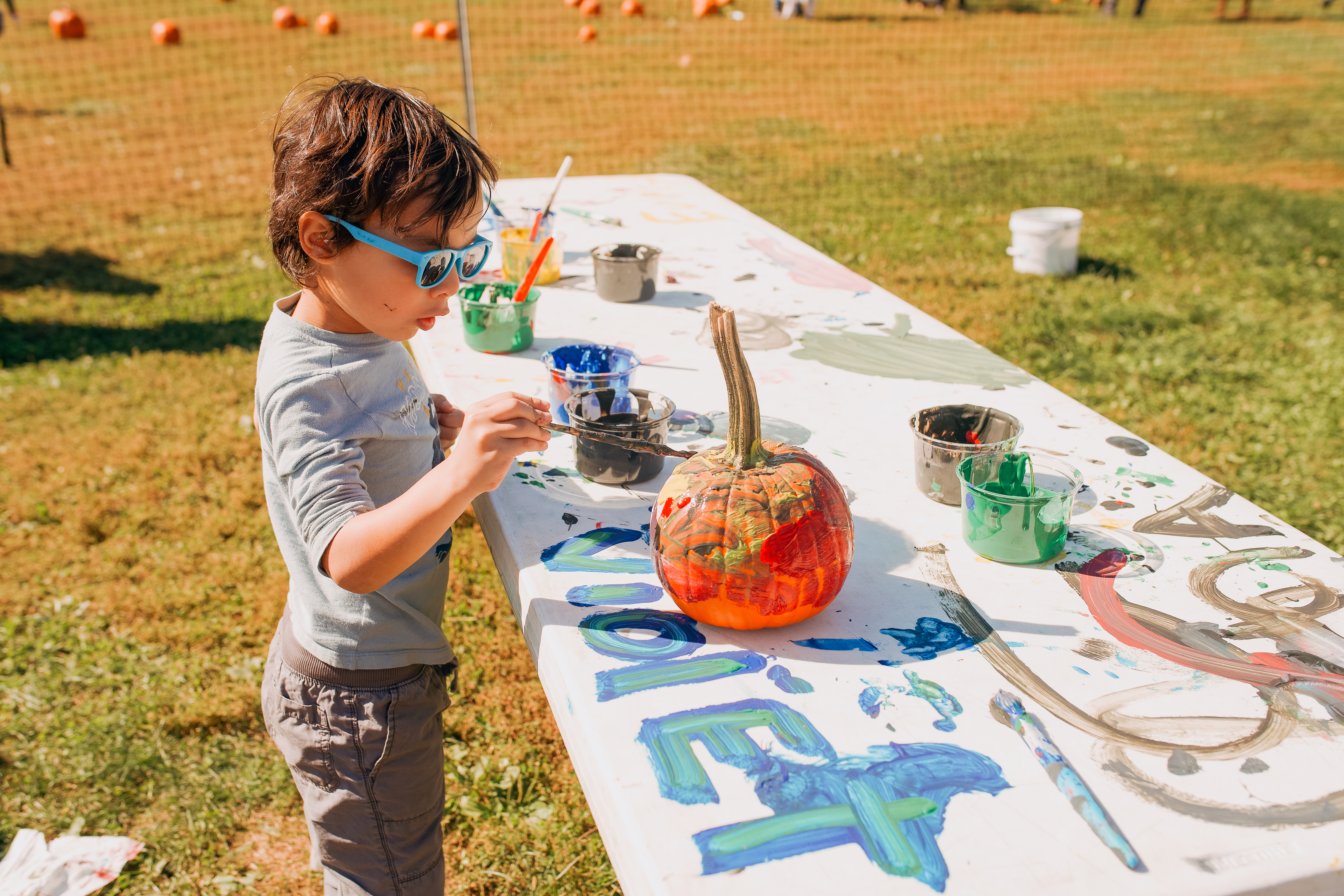 Painting Pumpkins