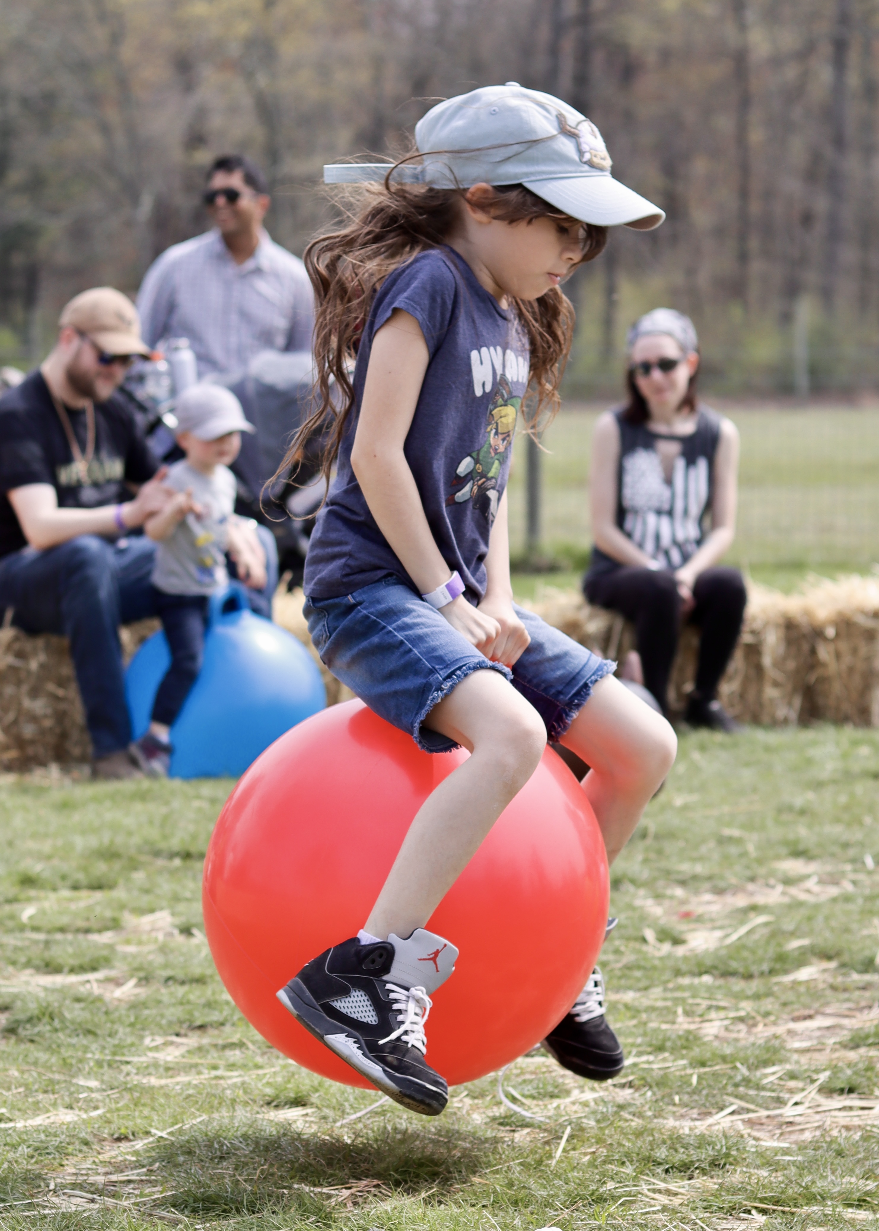 Kids having fun at Terhune Orchards Summer Fest
