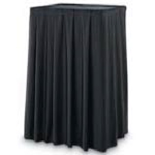 Projector safelock stand with skirt