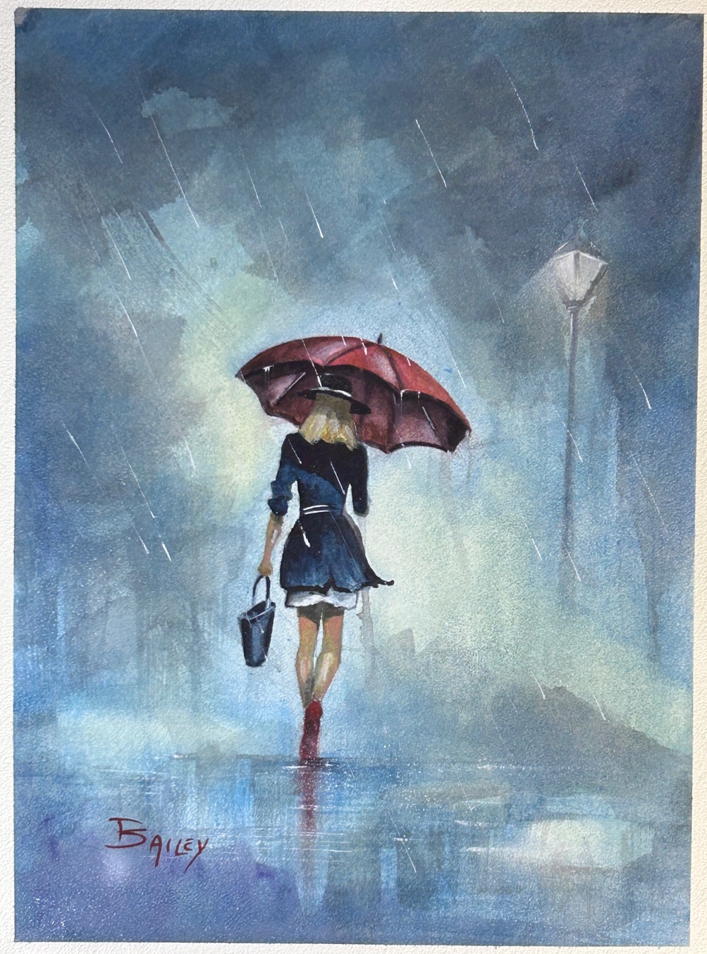 1180 Red Umbrella with David Bailey