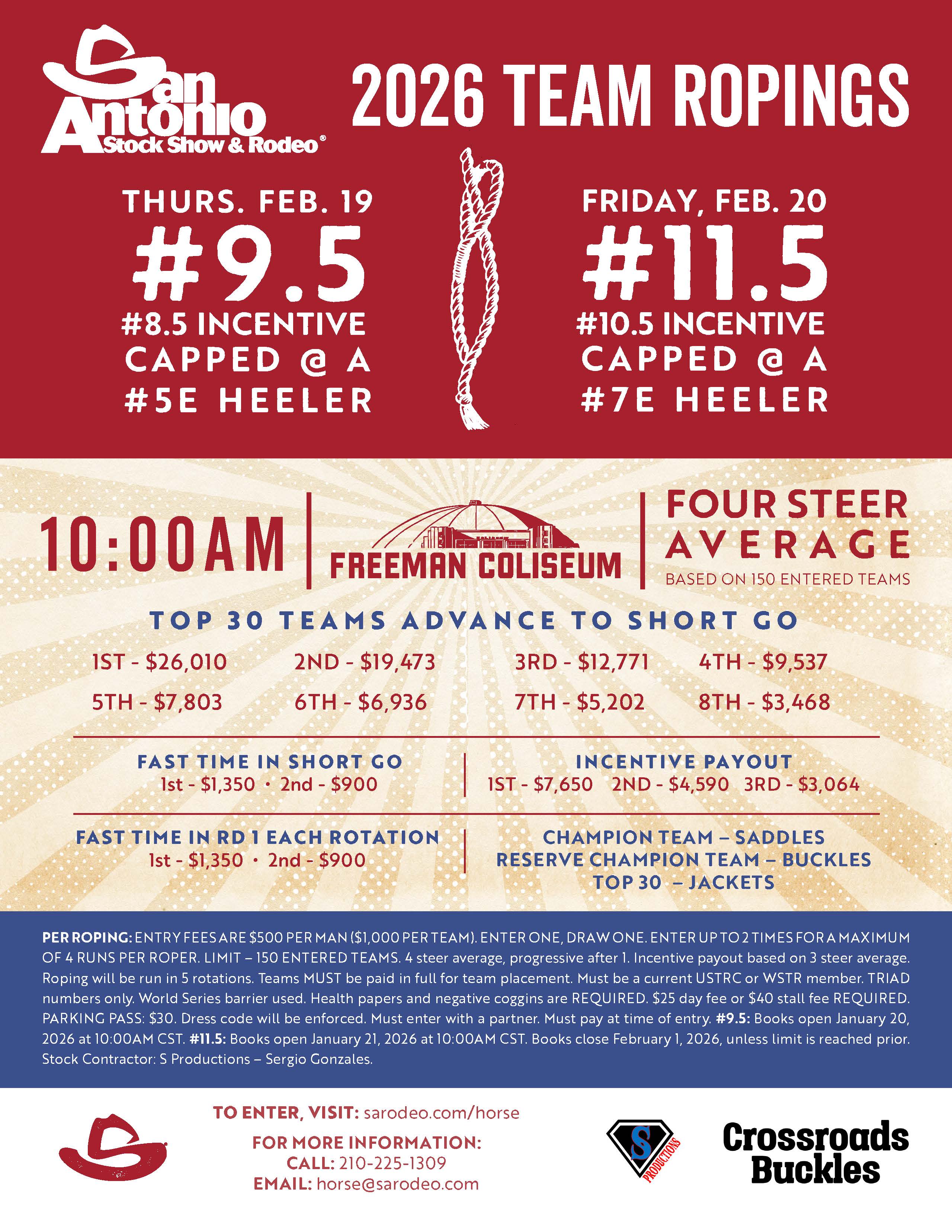 2026 #11.5 Team Roping Waitlist