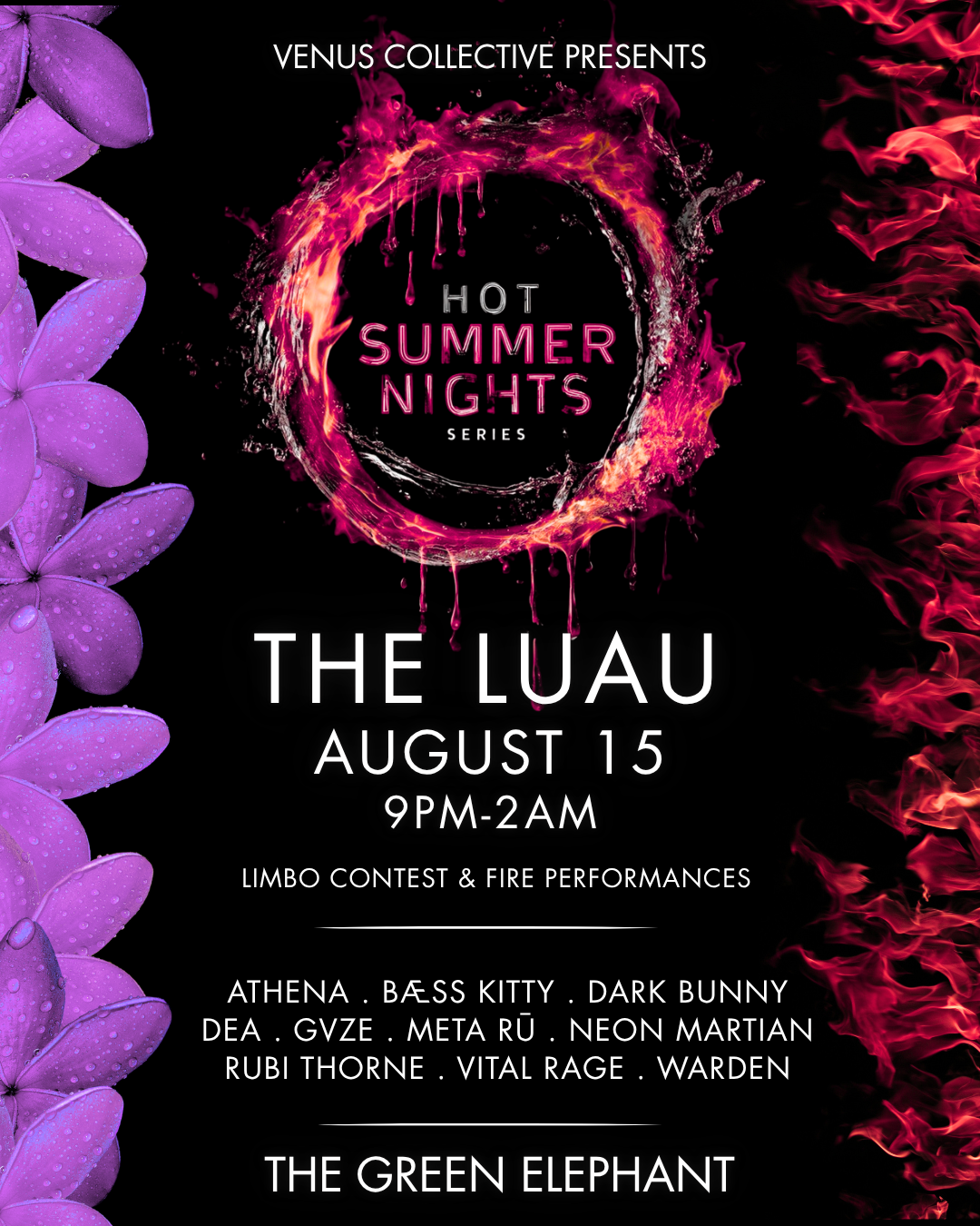 August 15 "THE LUAU"