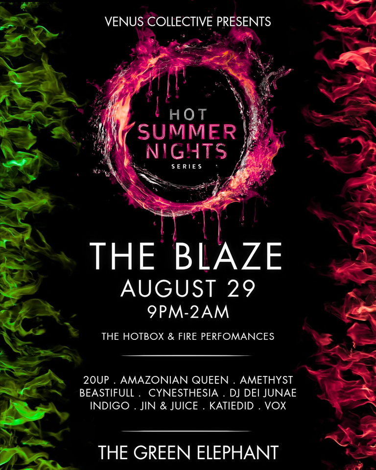 August 29 "THE BLAZE"